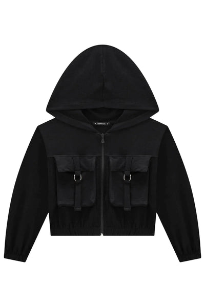 Jaqueta Cropped em Molevisco 79998 Lilimoon Teen Menina