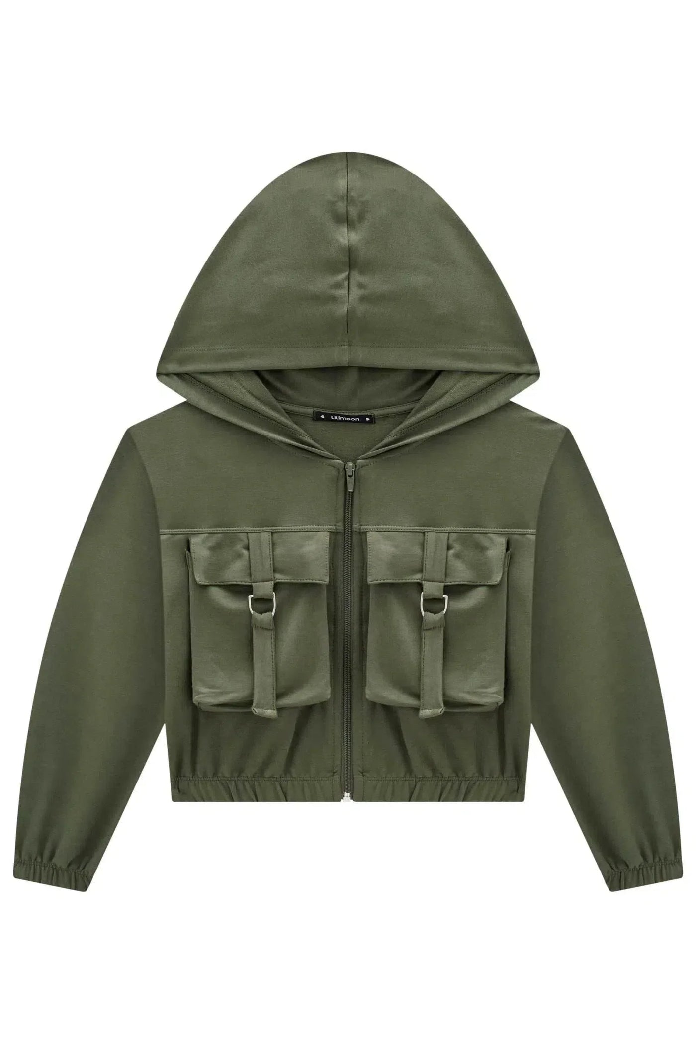 Jaqueta Cropped em Molevisco 79998 Lilimoon Teen Menina