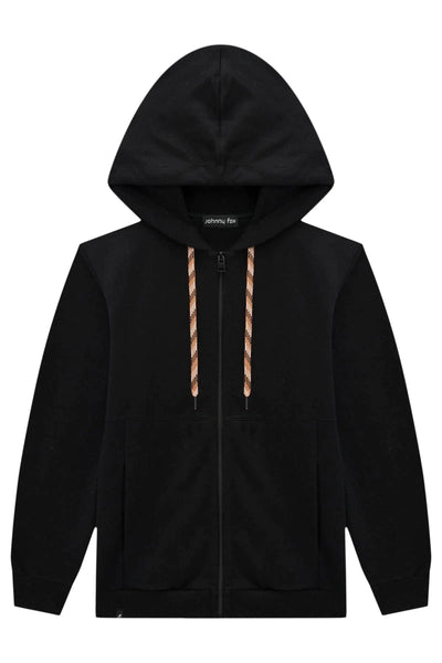 Jaqueta em Moletom sem Pelúcia 80459 Johnny Fox Teen Menino