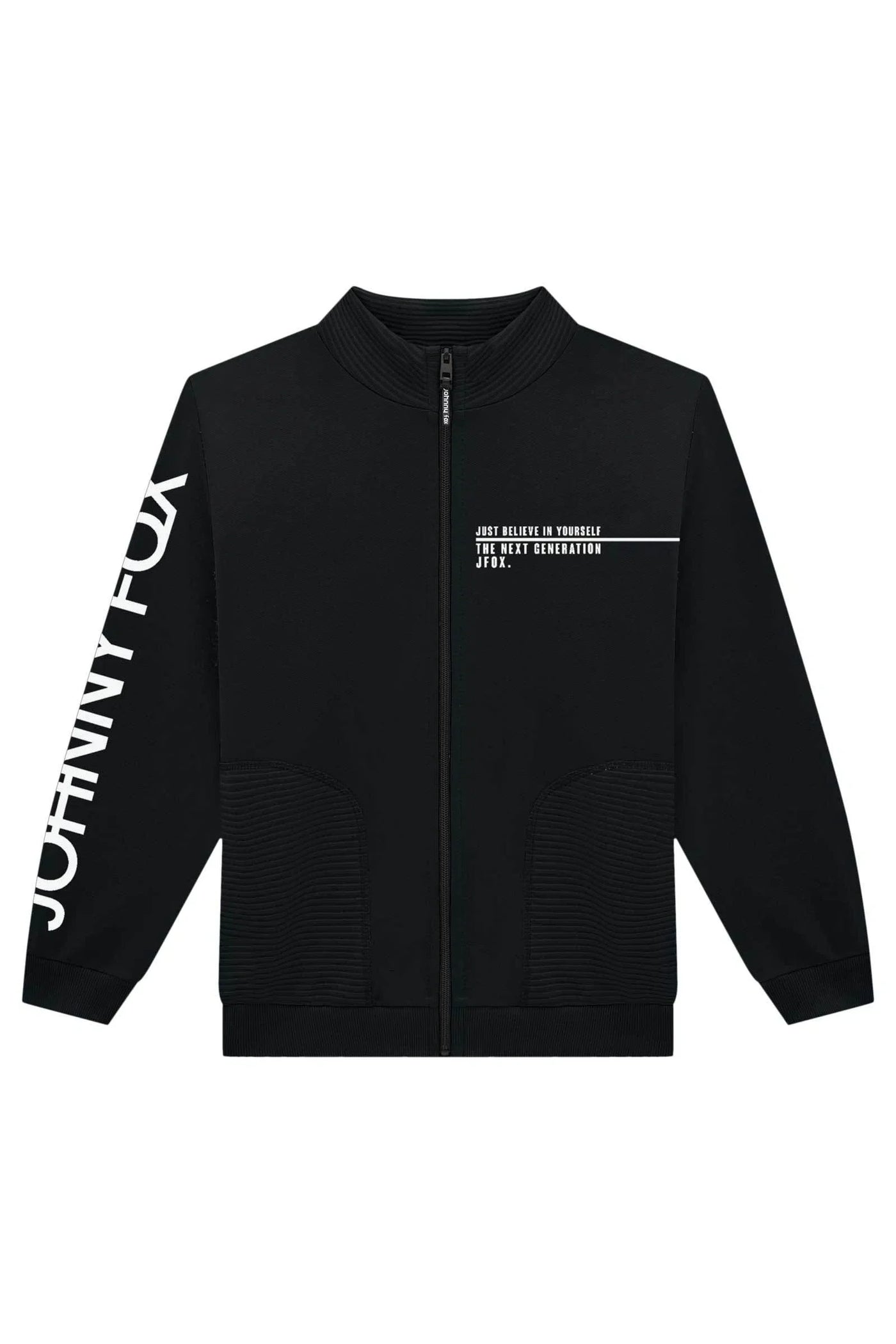 Jaqueta em Moletom sem Pelúcia com Detalhe em Moletom Relevo sem Pelúcia 80748 Johnny Fox Teen Menino