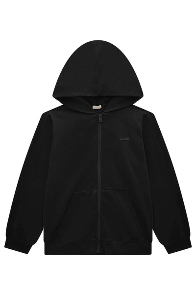 Jaqueta Over com Capuz em Moletom sem Pelúcia 79585 Vic&Vicky Teen Menina