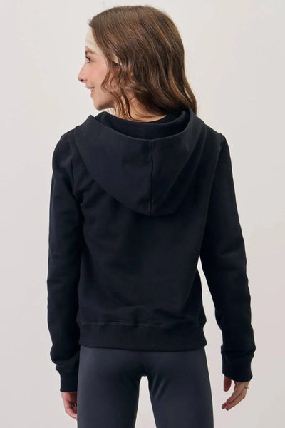 Jaqueta Over com Capuz em Moletom sem Pelúcia 79585 Vic&Vicky Teen Menina