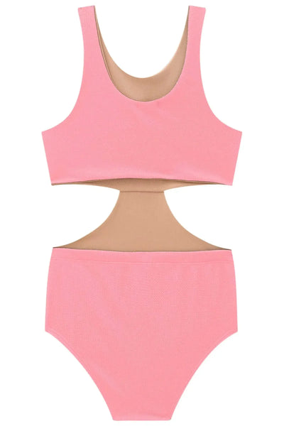 Maiô em Malha Jacquard Catarina UV 50+ 87898 Vic&Vicky Teen Menina