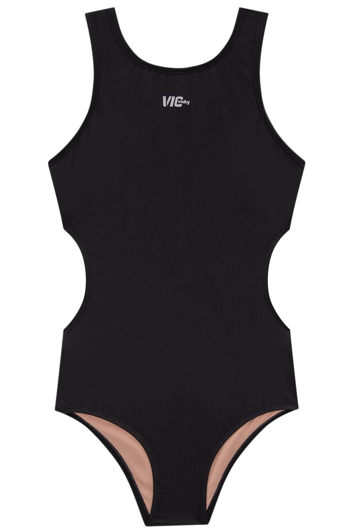 Maiô em Malha Poliamida Uv 50+ 84323 Vic&Vicky Teen Menina