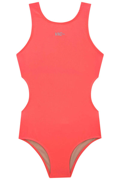 Maiô em Malha Poliamida Uv 50+ 84323 Vic&Vicky Teen Menina