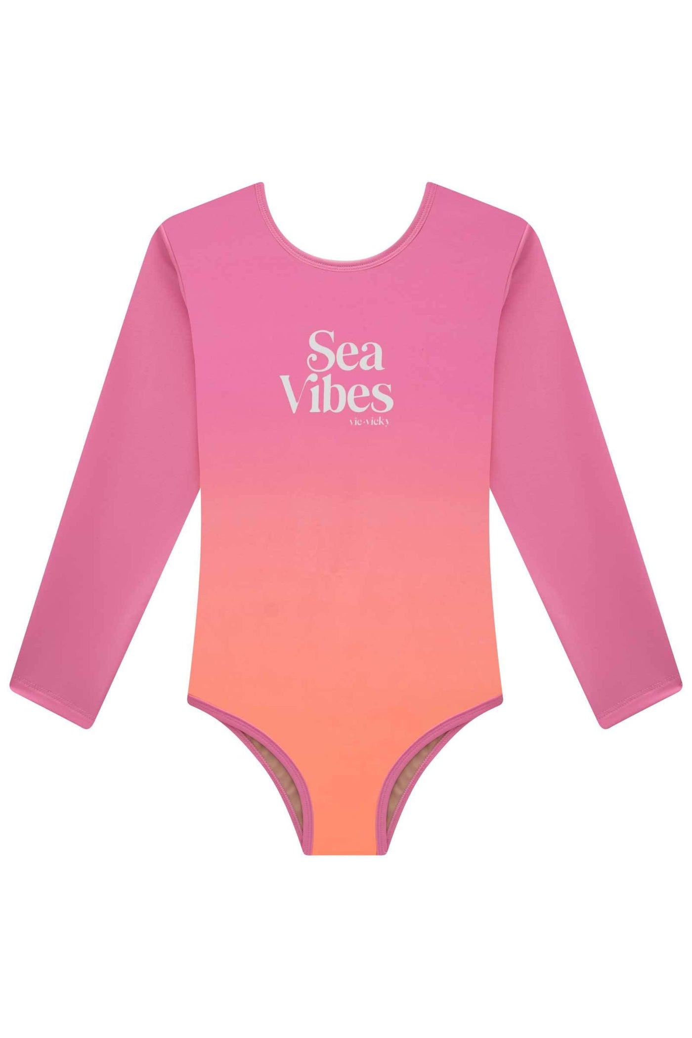 Maiô Manga Longa em Malha Uv 50+ 84327 Vic&Vicky Teen Menina