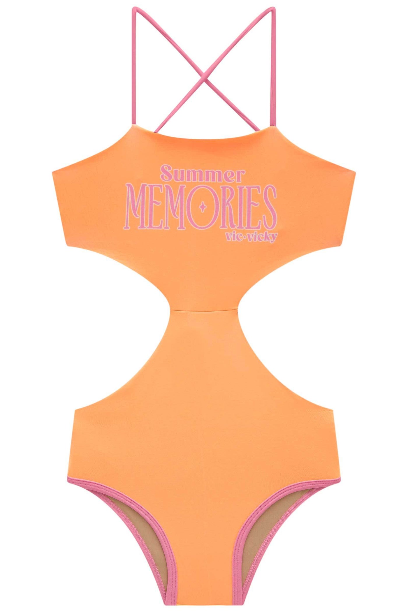 Maiô Reversível em Malha Uv 50+ 84331 Vic&Vicky Teen Menina