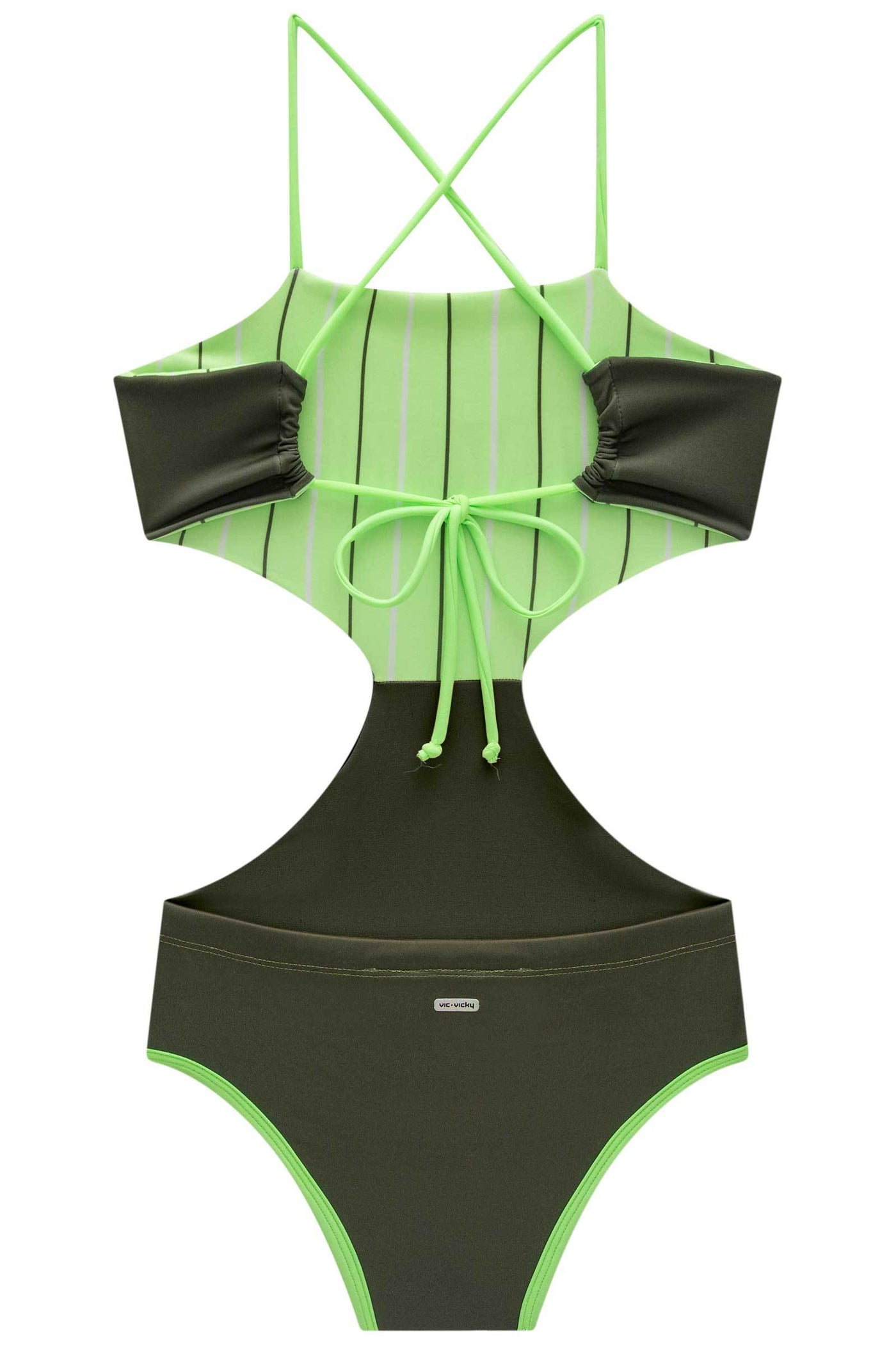 Maiô Reversível em Malha Uv 50+ 84331 Vic&Vicky Teen Menina