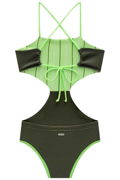 Maiô Reversível em Malha Uv 50+ 84331 Vic&Vicky Teen Menina