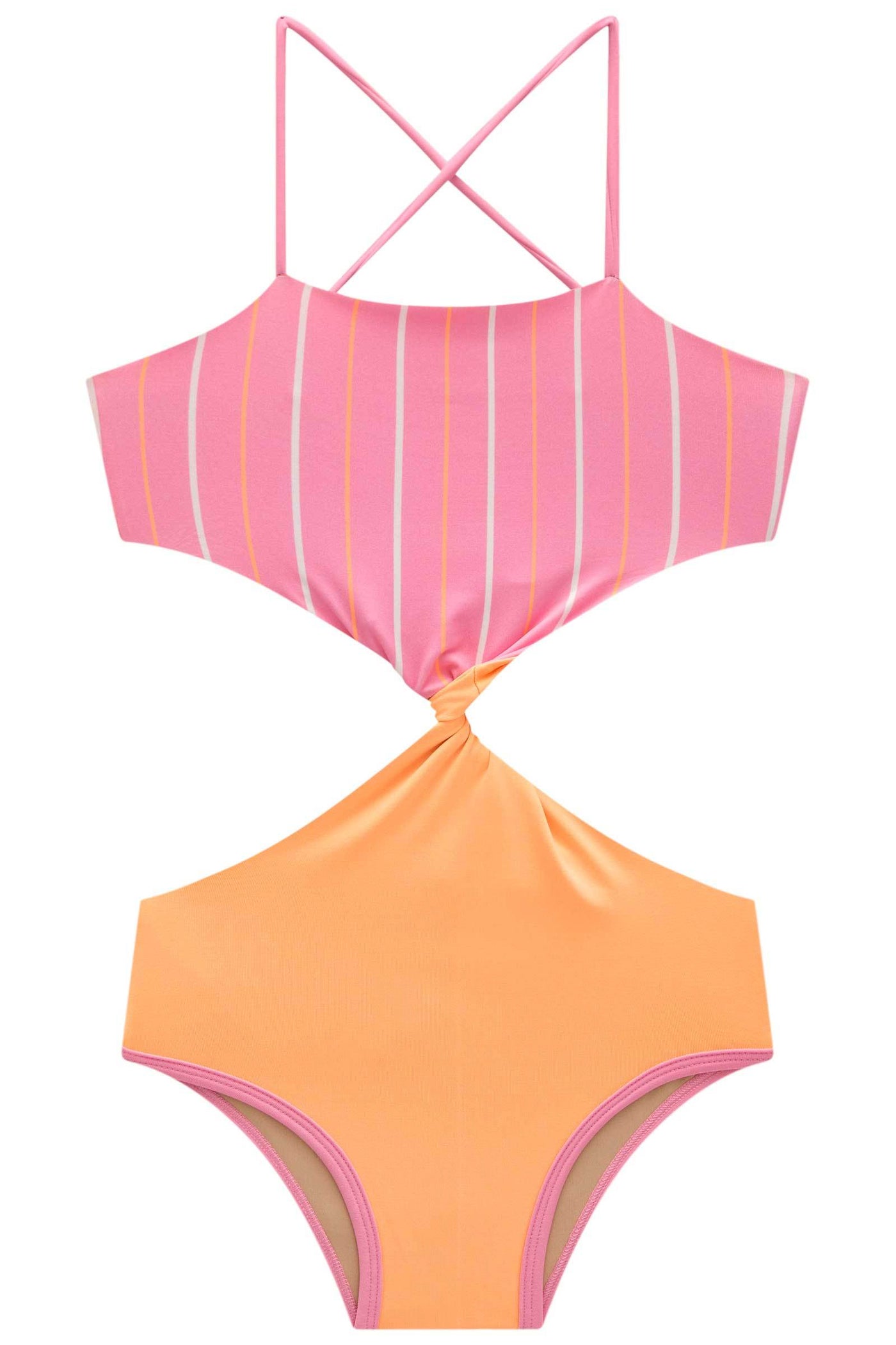 Maiô Reversível em Malha Uv 50+ 84331 Vic&Vicky Teen Menina