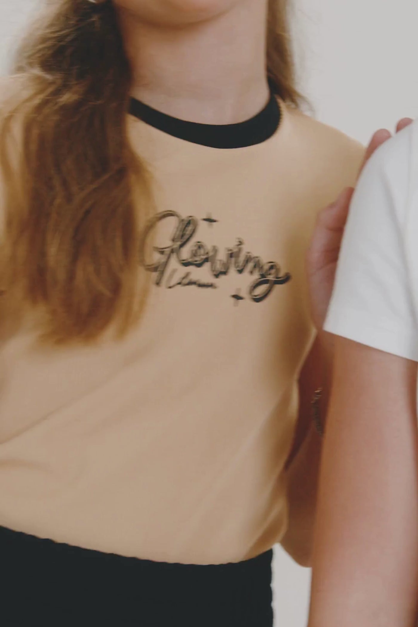 Conjunto de Blusa Cropped em Canelado Fancy e Short Saia em Moletom sem Pelúcia 84317 Lilimoon Teen Menina