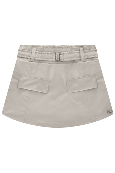 Short Saia em Nylon Alfaiataria 83022 Vic&Vicky Teen Menina