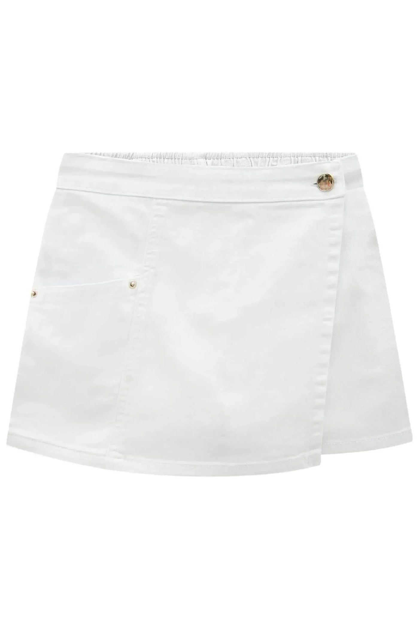 Short Saia em Sarja com Elastano 87508 Vic&Vicky Teen Menina