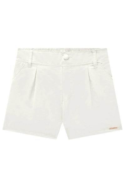 Shorts em Alfaiataria Amore 86544 Lilimoon Teen Menina