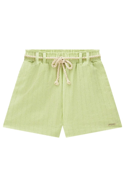 Shorts em Linho Milano 87577 Lilimoon Teen Menina