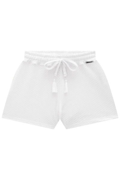 Shorts em Malha Favo 87936 Lilimoon Teen Menina
