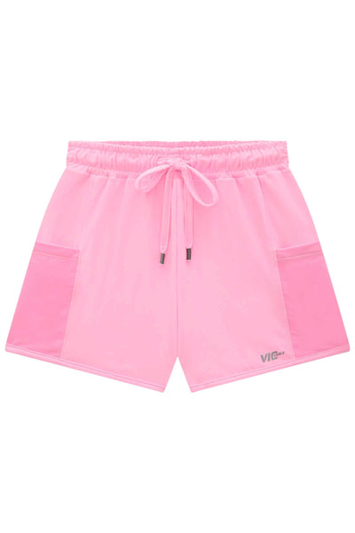 Shorts em Malha Poliamida UV 50+ 84623 Vic&Vicky Teen Menina