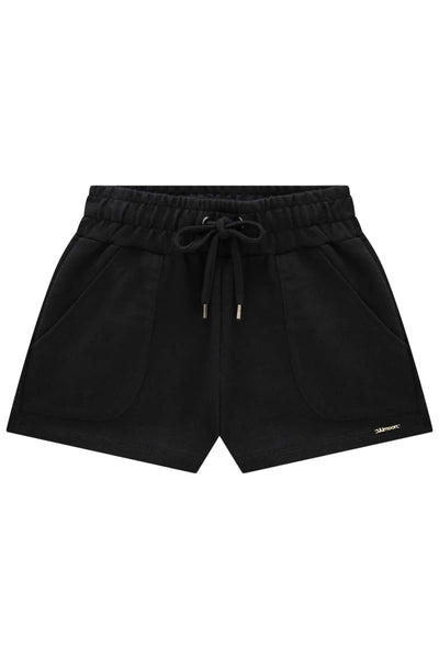 Shorts em Moletom sem Pelúcia 86545 Lilimoon Teen Menina