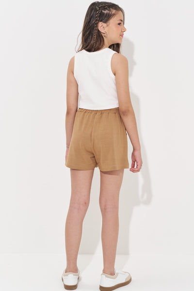 Shorts em Molevisco 82881 Vic&Vicky Teen Menina