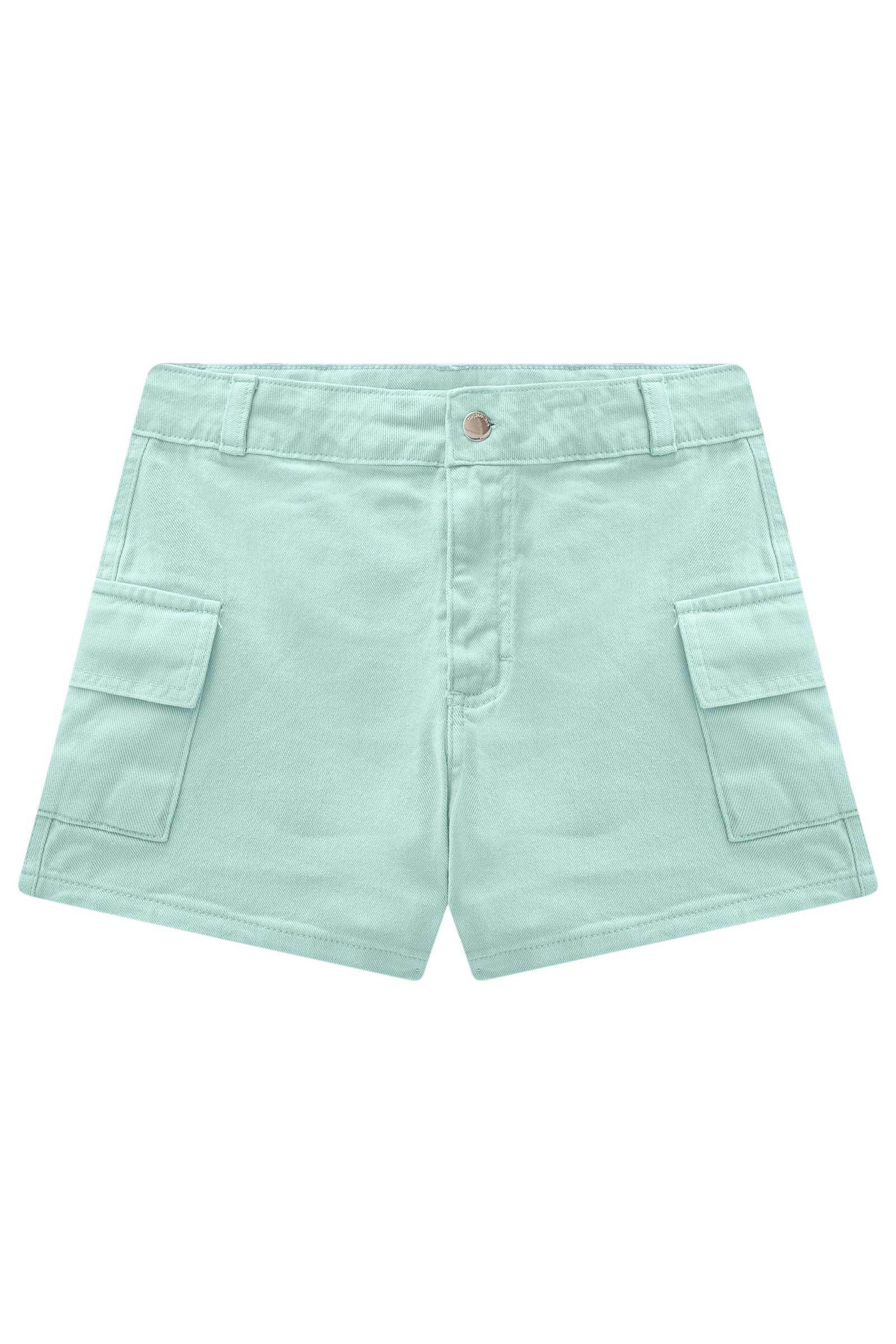Shorts em Sarja com Elastano 82902 Vic&Vicky Teen Menina
