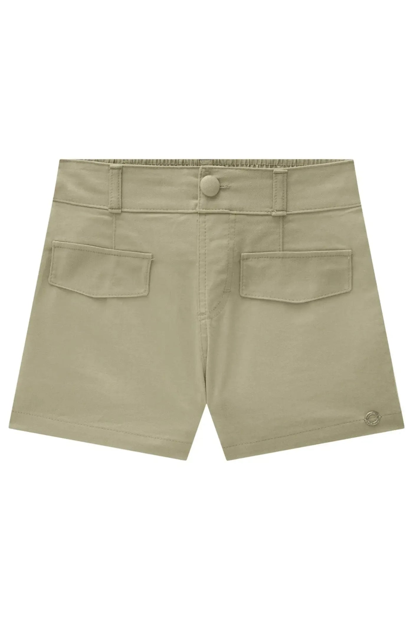 Shorts em Sarja com Elastano 86548 Lilimoon Teen Menina
