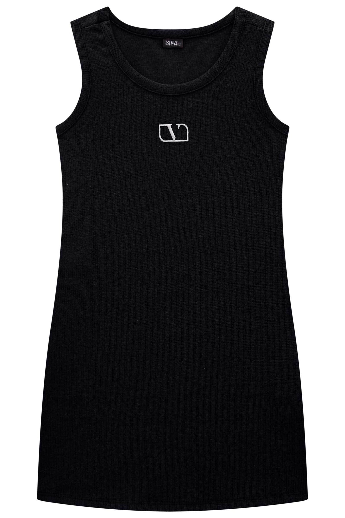 Vestido em Canelado Liz 83553 Vic&Vicky Teen Menina