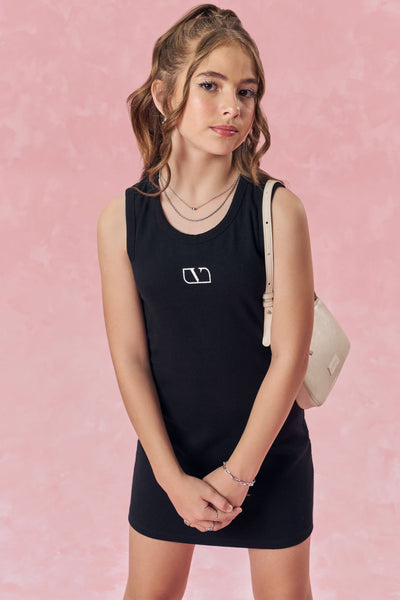 Vestido em Canelado Liz 83553 Vic&Vicky Teen Menina