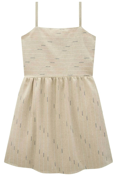 Vestido em Linho Maquinetado 87540 Lilimoon Teen Menina
