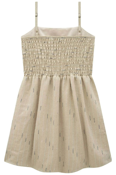 Vestido em Linho Maquinetado 87540 Lilimoon Teen Menina