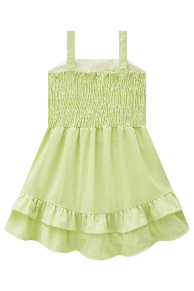 Vestido em Linho Milano 88779 Lilimoon Teen Menina